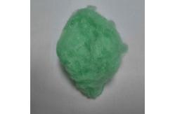 China PET Recycled Polyester Staple Fibre 51mm Green PSF For Stuffed Toys supplier