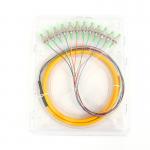 ST MU 12 Core FC APC Fiber Optic Patch Cord For FTTX Network for sale