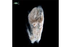 China Palm Brown Recycled Fiber Fill Low Melt Point Polyester Staple Fiber 4D supplier