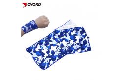 China PVA Microfiber Cooling Towel Comfortable Breathable Multiple Layer Design Wear Resistant supplier