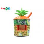 Air Inflatable Tent PVC Pineapple Kiosk Portable Inflatable Booth With Business Blower for sale