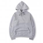 Drop Shoulder Custom Logo Plain Oversized Hooded Sweatshirt for sale