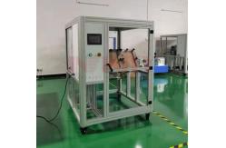 China 220V 120V Remote Controller Rolling Drop Impact Test Apparatus With 2 Steel Tumbler supplier