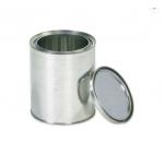 0.21mm Empty 5L Paint Tin CMYK Large Round Tin Containers for sale