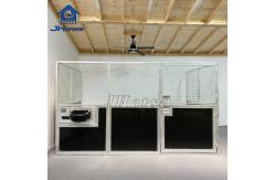 China Heavy Duty Bamboo Horse Stall Panels Sliding Door Included Hardware supplier