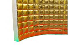 China PVC Tarpualin Inflatable Selfie Booth Circular Vogue Pop Up Inflatable Led Booth supplier