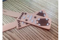 China Professional Custom Silicon Patches With 3D Embossment  Band Logo For  Luggage supplier