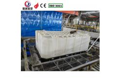 China Rotational Molding Equipment With High Temperature Production And PLC Control supplier