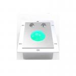 Waterproof Industrial Trackball Mouse 50mm Resin Light Ball Panel Mount Trackball for sale