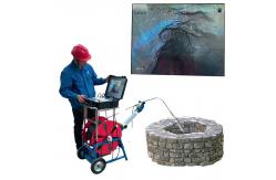 China 360 Rotary Waterproof Borewell Underwater Camera For Downhole Testing supplier