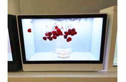 China 500 nits Brightness Transparent LCD Showcase , Transparent LCD Display Case supplier