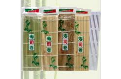 China Customize Size Square Natural Bamboo Sushi Making Mat supplier