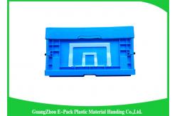 China Collapsible Plastic Stackable Containers / Virgin PP foldable plastic crates supplier