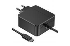 China 65W PD Phone Fast Charger With Cable High Efficiency And Safety Operation supplier
