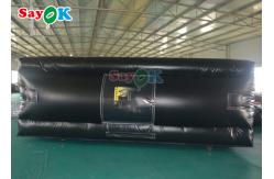 China Funny Inflatable Air Jumping Pad Bouncing Trampoline Mat For Children supplier