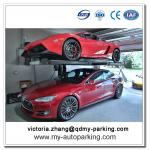 1 Post Hydraulic Cylinder Car Parking Lift for Home Garages for Sale for sale