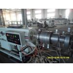 High Efficiency Plastic Pipe Extrusion Line / Full Automatic PE Pipe Making Machinery