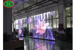China Waterproof Outdoor Rental Screen Video IP65 HD P3.91 Transparent LED Screen supplier