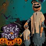 Scary Halloween Skeleton Decoration Customzied For Haunted House for sale