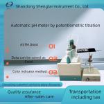 Petroleum products and lubricants Determination of acid number potentiometric titration Automatic pH meter for sale
