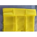 Yellow 77T Monofilament Polyester Mesh For Silk Screen Printing for sale