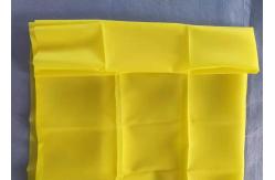 China Yellow 77T Monofilament Polyester Mesh For Silk Screen Printing supplier