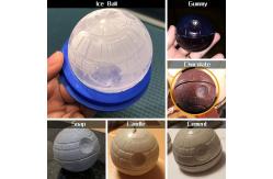 China BPA Free Silicone Ice Molds Reusable 6 Pieces Food Grade Practical supplier