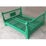 Powder Coated Wire Mesh Storage Stillage Collapsible Medium Duty