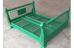 China Powder Coated Wire Mesh Storage Stillage Collapsible Medium Duty supplier
