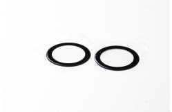 China Custom Circular 3D Glass Protective Decorative Panel supplier