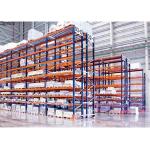 Powder Coated Heavy Duty Material Racks , Heavy Duty Pallet Storage Racks for sale