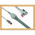 Creative ECG Patient Cable 6 Pin Grabber AHA 5 Leads For PC9000 PC9000S for sale