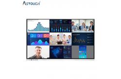 China 75inch Interactive Flat Panel IR Multi Touch Interactive Lcd Whiteboard supplier