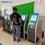 Hospital Wireless Queue Management System , Touch Screen Information Kiosk Machine for sale