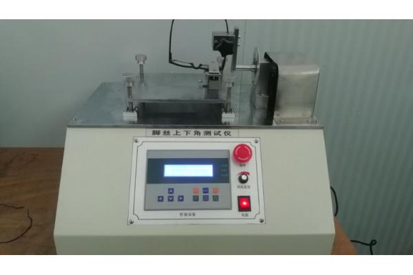 Foot Wire Upper And Lower Angle Tester LCD Display Control