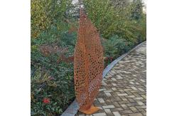 China Durable Outdoor Rusty Corten Steel Sculpture Custom Made supplier