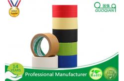 China High Tmperature Car Masking Tape , Adhesive Pinstripe Masking Tape  22.9m - 1000m supplier