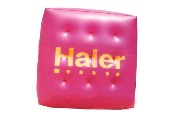 Bright color inflatable helium balloon for advertisement