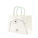 4c Offset Printing Carrying Shopping Bags Spot Varnishing ODM for sale
