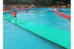 China 12ft Inflatable Water Games XPE Foam Swimming Floating Mat supplier