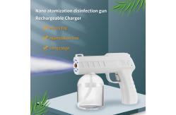 China FCC CCC 500ML Soap Dispenser Auto Nano Spray Disinfection Gun supplier
