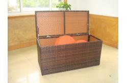 China Brown Resin Wicker Storage Box supplier