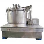 Hemp Oil Ethanol Extraction Machine Double-Jacketed Flat Plate Hemp Filter Centrifuge for Oil for sale