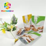 Foil Stand Up Snack Bag Packaging Zipper Plastic Cashew Nut Pack Custom Printed for sale