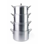 Multi Layer Induction Stovetop 20cm Aluminium Saucepan Sets for sale