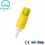 Sterile Blood Collection Safety Lancet Needle 26G 1.6MM Yellow 100 Pieces Per Box for sale