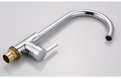 China Classic Hot Cold Water ODM 304 SS Rotatable Kitchen Sink Faucets supplier