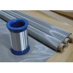 100% Polyester 140 Micron Screen Stainless Steel Mesh Fabric High Air Permeability