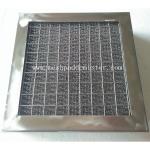Ss310 Mesh Pad Mist Eliminator Square Shape Drain Hole Steel Wire