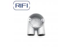 China BS EN61386 Branch U Way 25mm Junction Box Malleable Iron Pvc Conduit Box supplier